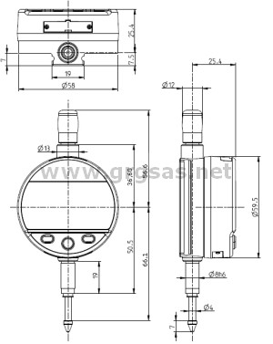 MDU-A125 dimensioni