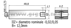 BMD-PA tampone di misura per piani paralleli