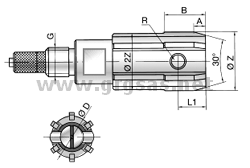 BMD-PK-ZHML Tamponi con inserti in metallo duro