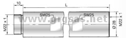 TVT-28 prolunga per sonde 