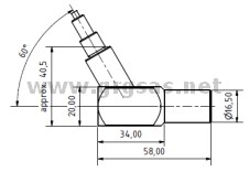 W10-60 Rinvio angolare