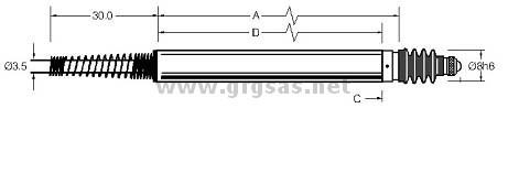 sonda a matita Diatest