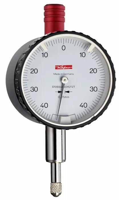 Comparatore Käfer centesimale, con diametro quadrante di 40mm, a corsa limitata, Error Free
