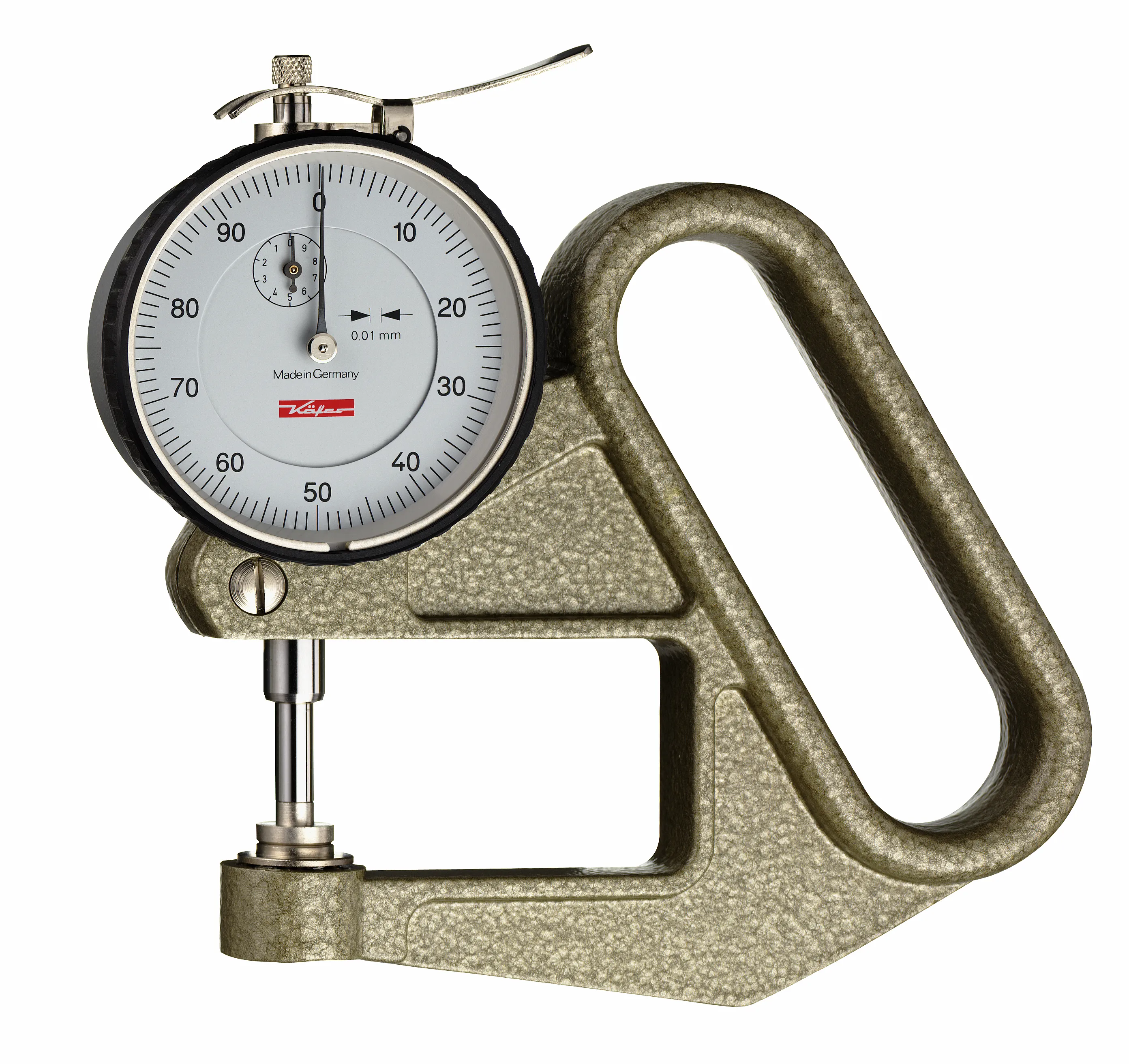 Spessimetro industriale con leva di sollevamento Käfer