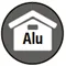 Cassa in alluminio